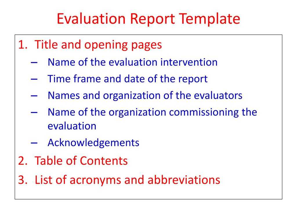 Monitoring & Evaluation And Impact Assessment Of Project In Monitoring And Evaluation Report Template