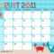 Monthly Calendar Kids – Printable Year Calendar Regarding Blank Calendar Template For Kids