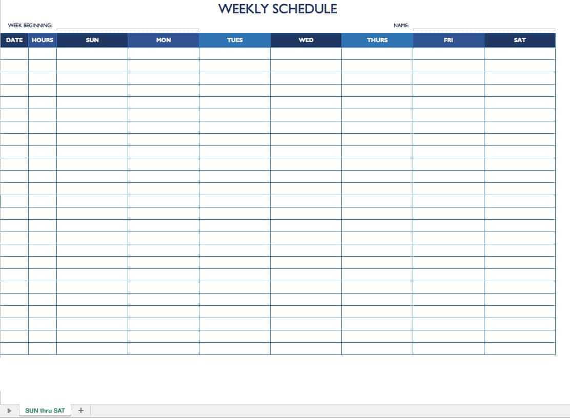 Monthly Staffing Schedule Template – Calep.midnightpig.co Inside Blank Monthly Work Schedule Template