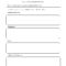 Narrative Story Template – Calep.midnightpig.co Inside Blank Four Square Writing Template