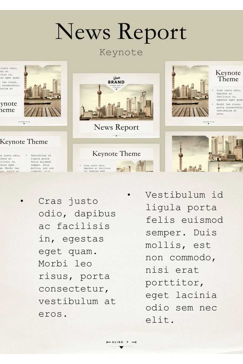 News Report Keynote Template Throughout News Report Template