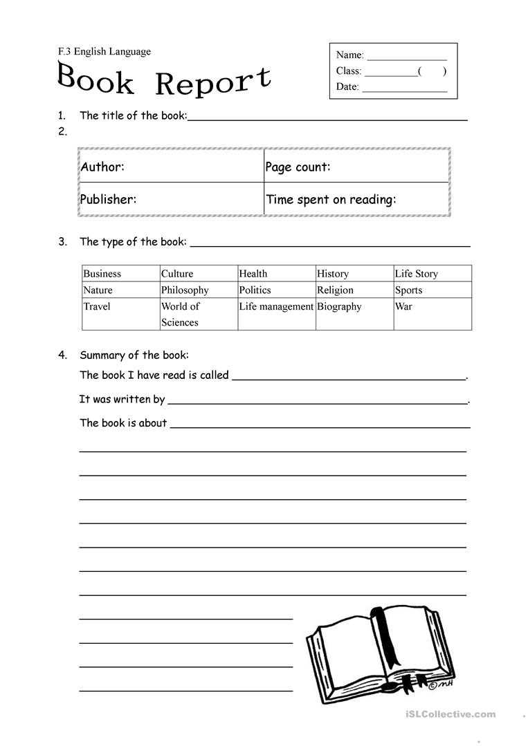 Nonfiction Book Reports Levitt, Carrie / Reports Intended For Nonfiction Book Report Template