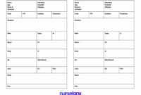 Nurse Brain Worksheet | Printable Worksheets And Activities in Med Surg Report Sheet Templates