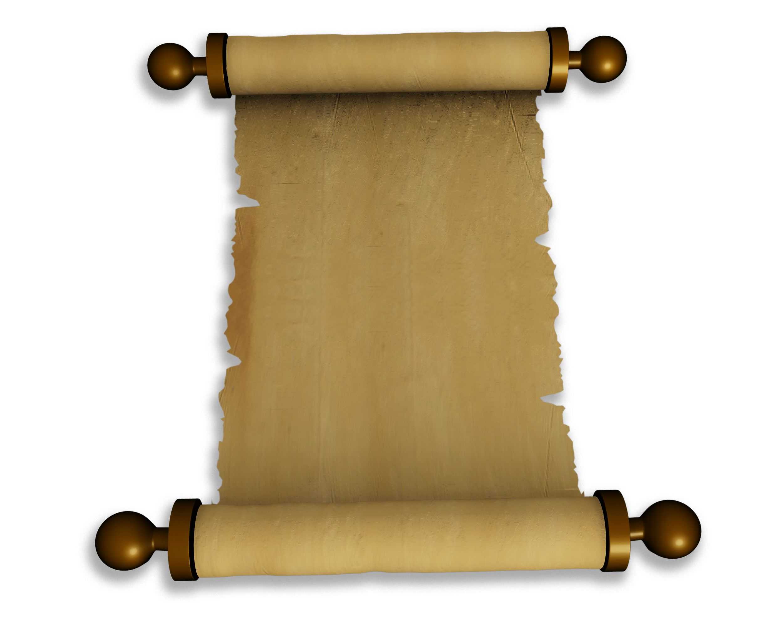 Old Brown Scroll Paper On White Background Stock Photo for Scroll Paper Template Word Old Brown Scroll Paper On White Background Stock Photo For Scroll Paper Template Word