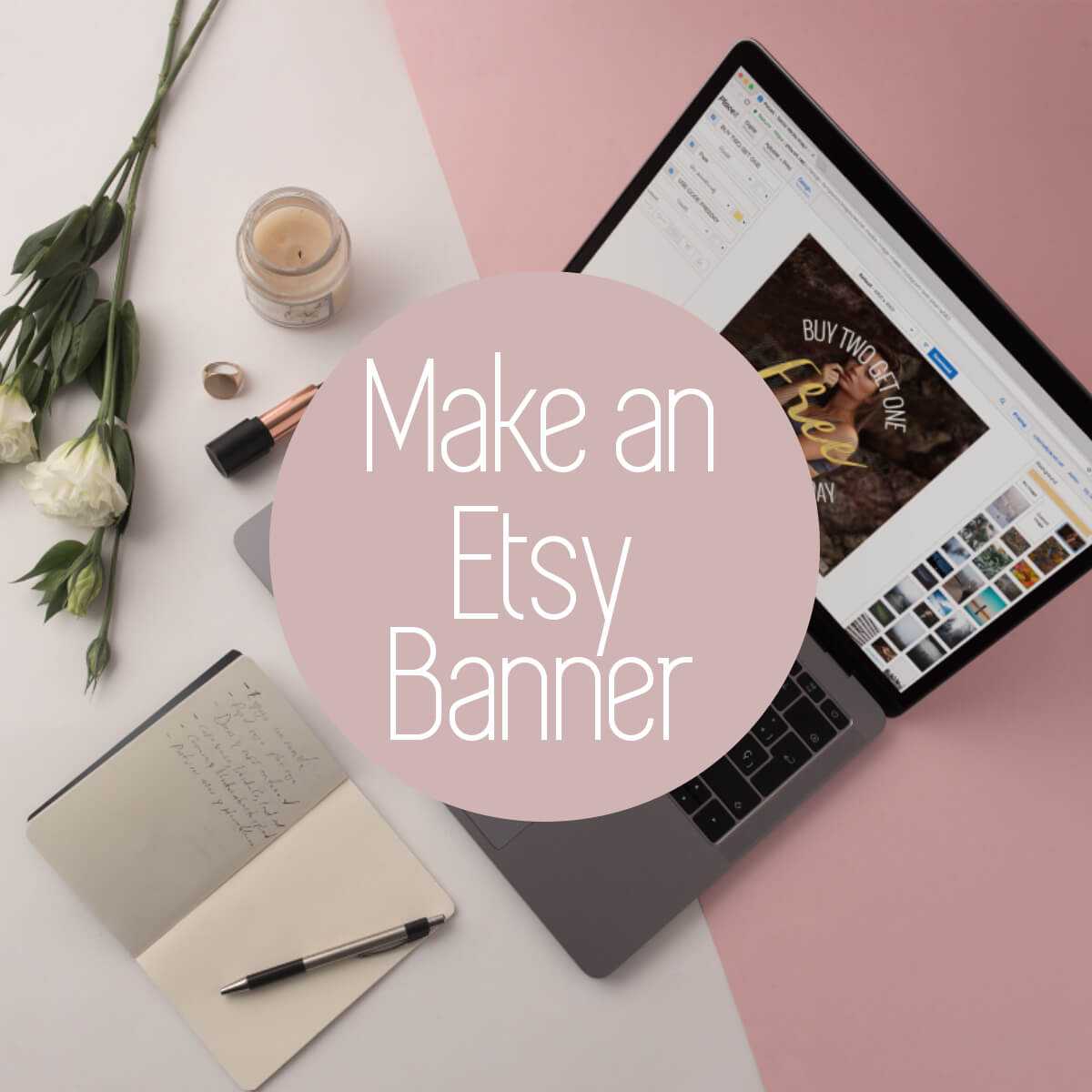 Personalize Your Etsy Shop - Cover Photos And Banners For Free Etsy Banner Template