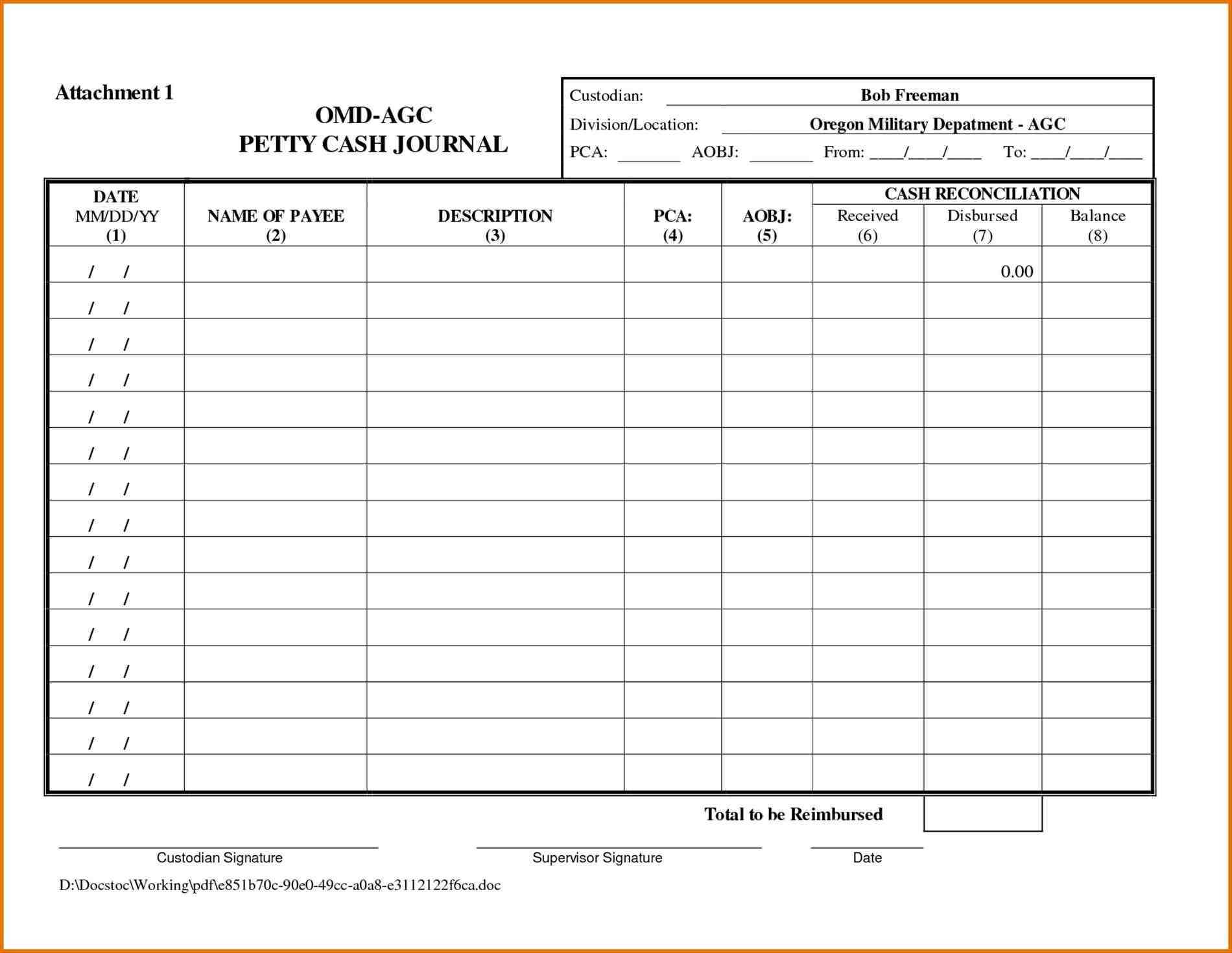 Petty Cash Expense Report Template – Calep.midnightpig.co With Petty Cash Expense Report Template