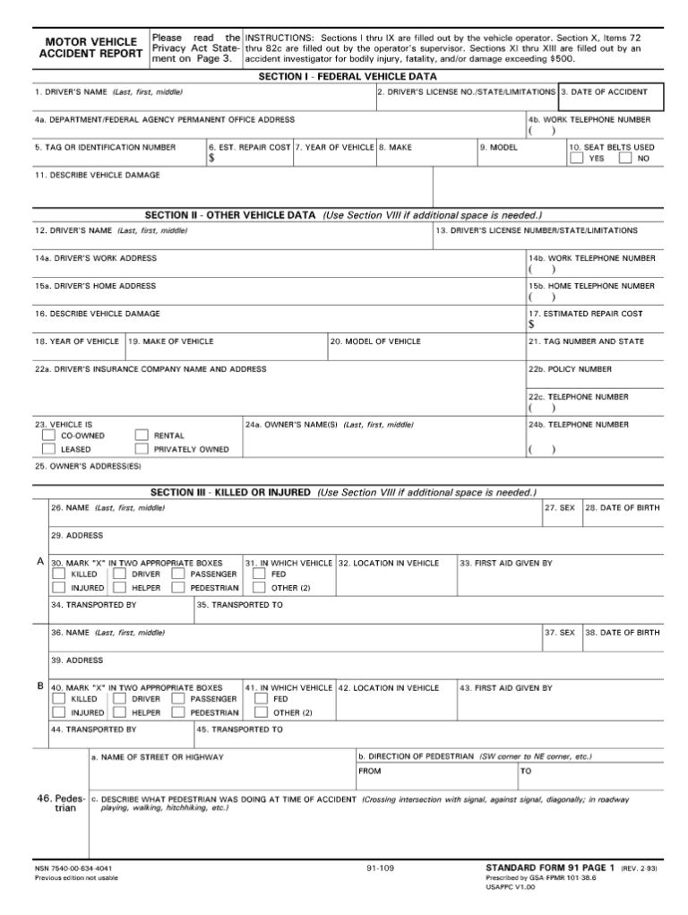 Police Report Template Fill Out And Sign Printable Pdf Template