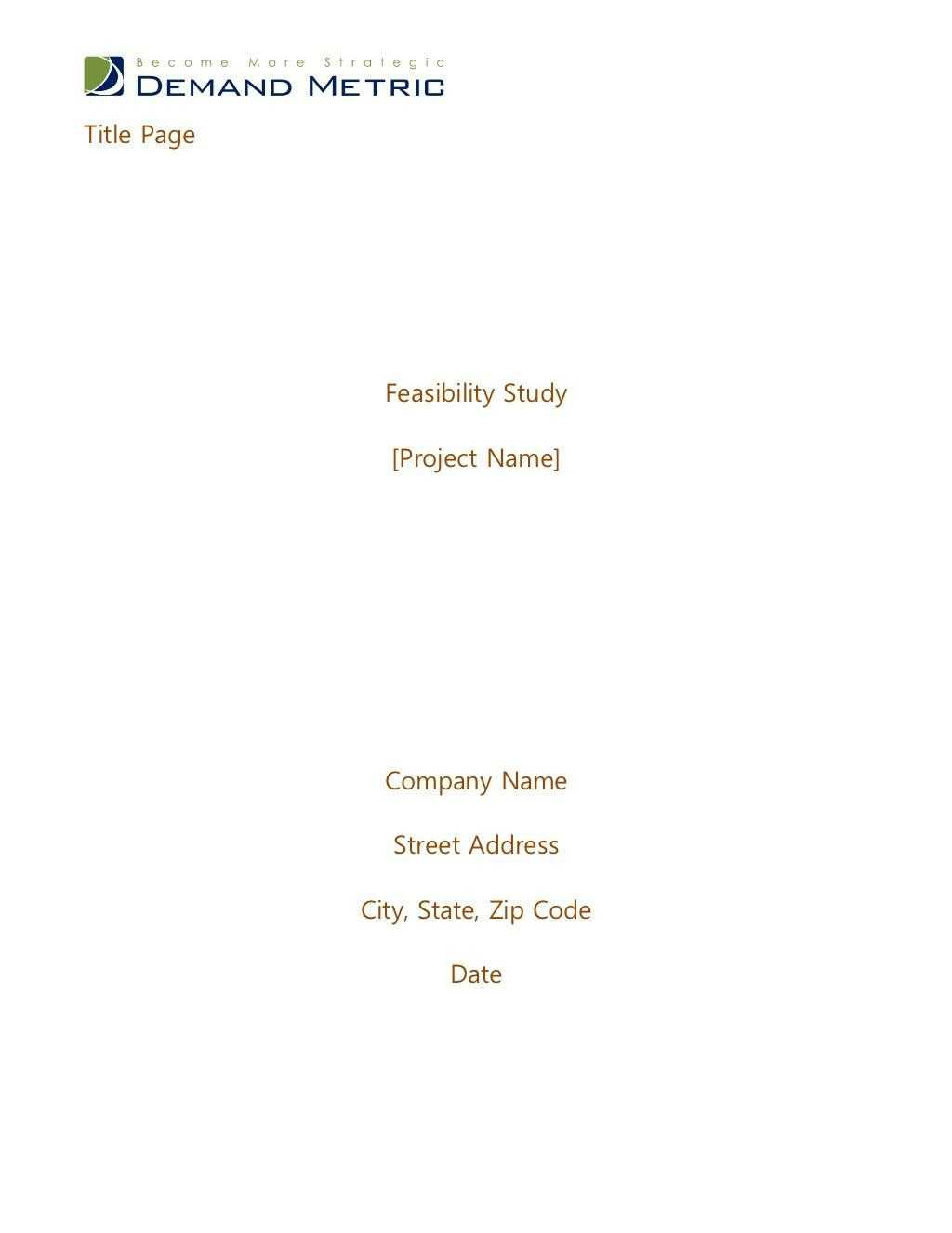Ppt - Feasibility Study Template Powerpoint Presentation Pertaining To Technical Feasibility Report Template