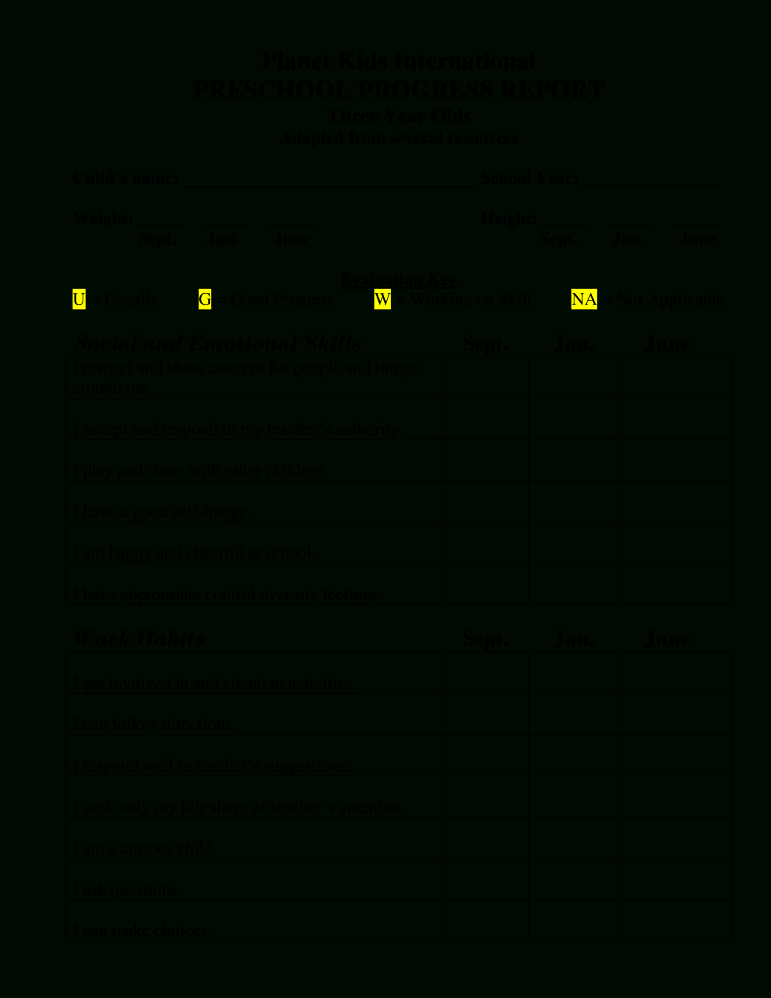 preschool-progress-report-templates-at-pertaining-to-preschool