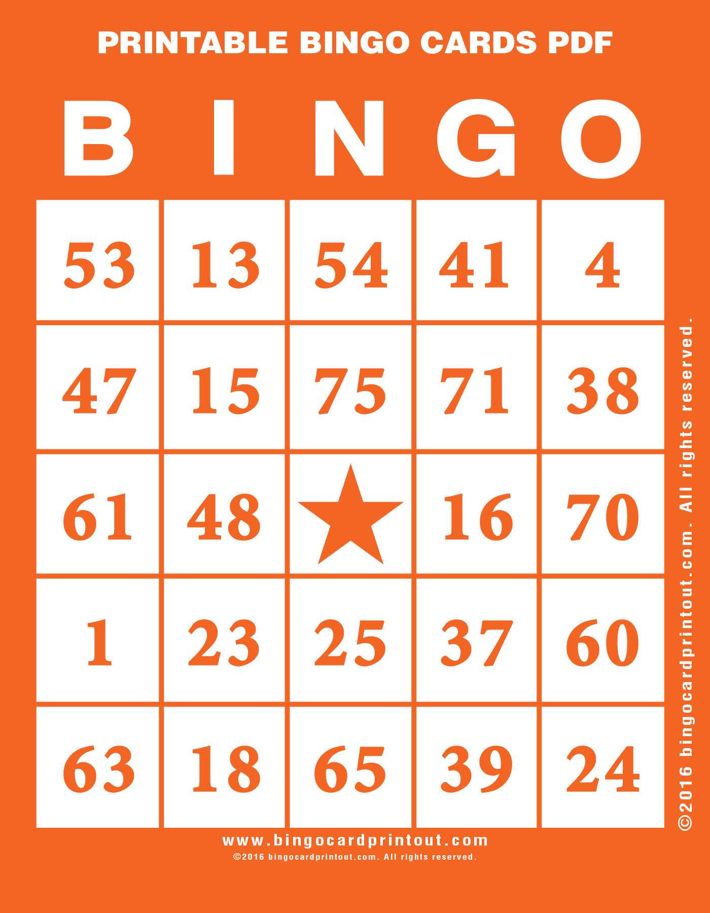 Printable Bingo Cards Pdf – Bingocardprintout Inside Blank Bingo Template Pdf