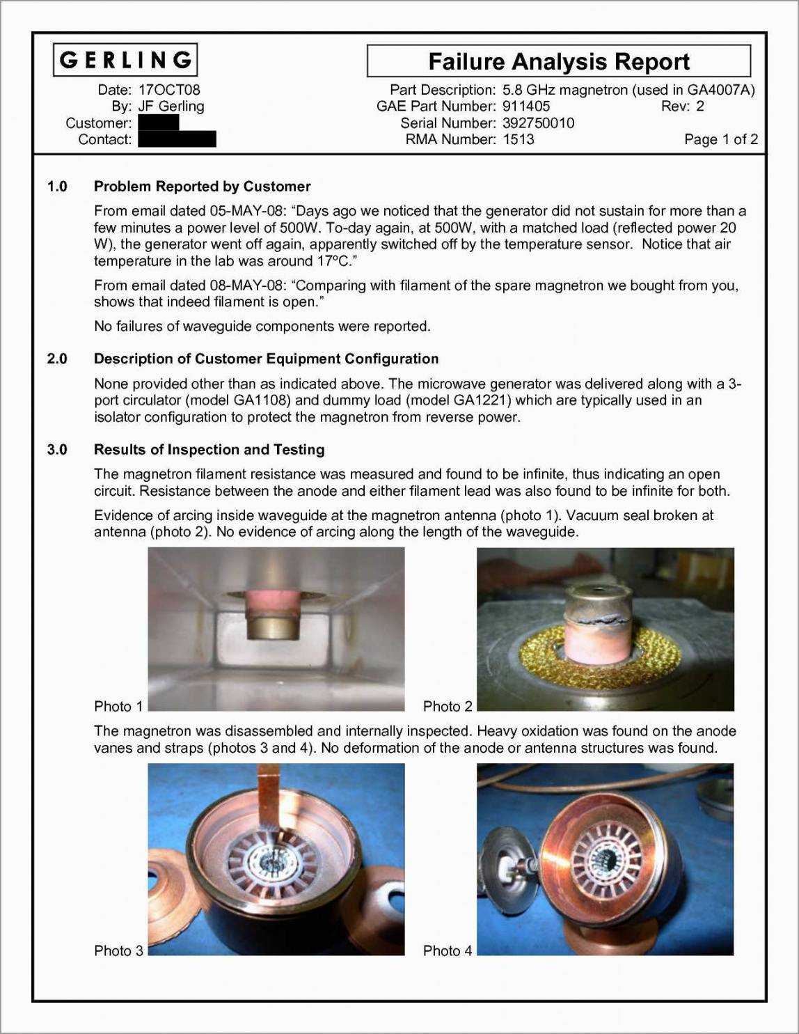 Printable Failure Analysis Report Template Free Lovely In Rma Report Template