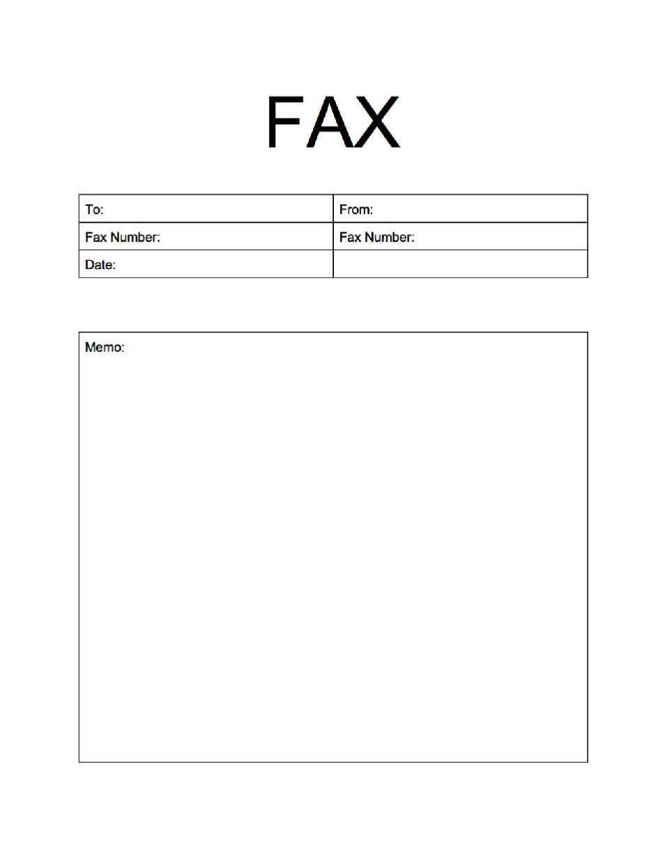 Printable Fax Cover Sheet Template Intended For Fax Cover Sheet Template Word 2010