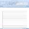 Printing Lined Paper In Word – Calep.midnightpig.co Pertaining To Microsoft Word Lined Paper Template