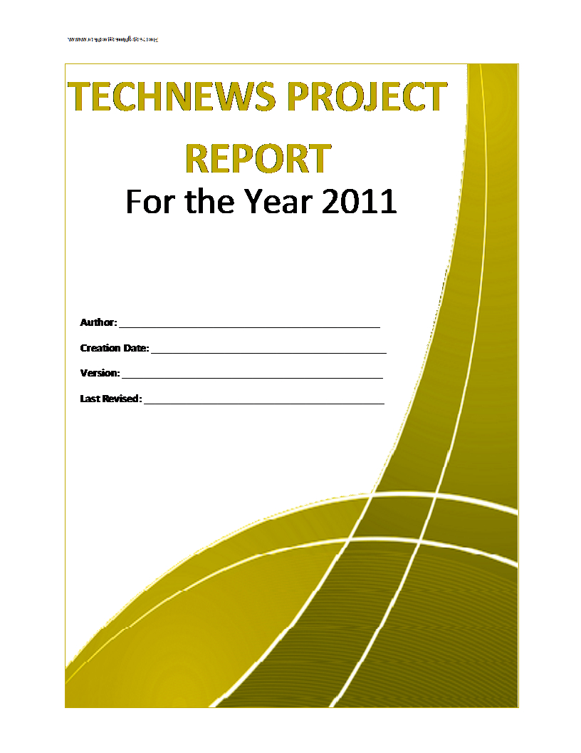 Project Report Template With Regard To Project Analysis Report Template