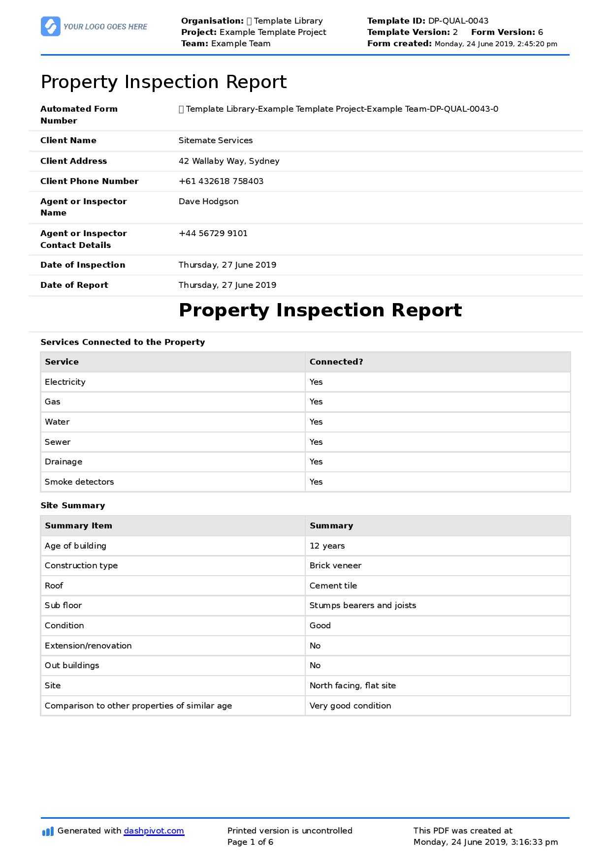Quality Control Reports Template – Dalep.midnightpig.co Throughout Welding Inspection Report Template