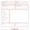 Red Middle School Report Card – Templatescanva Pertaining To Report Card Template Middle School