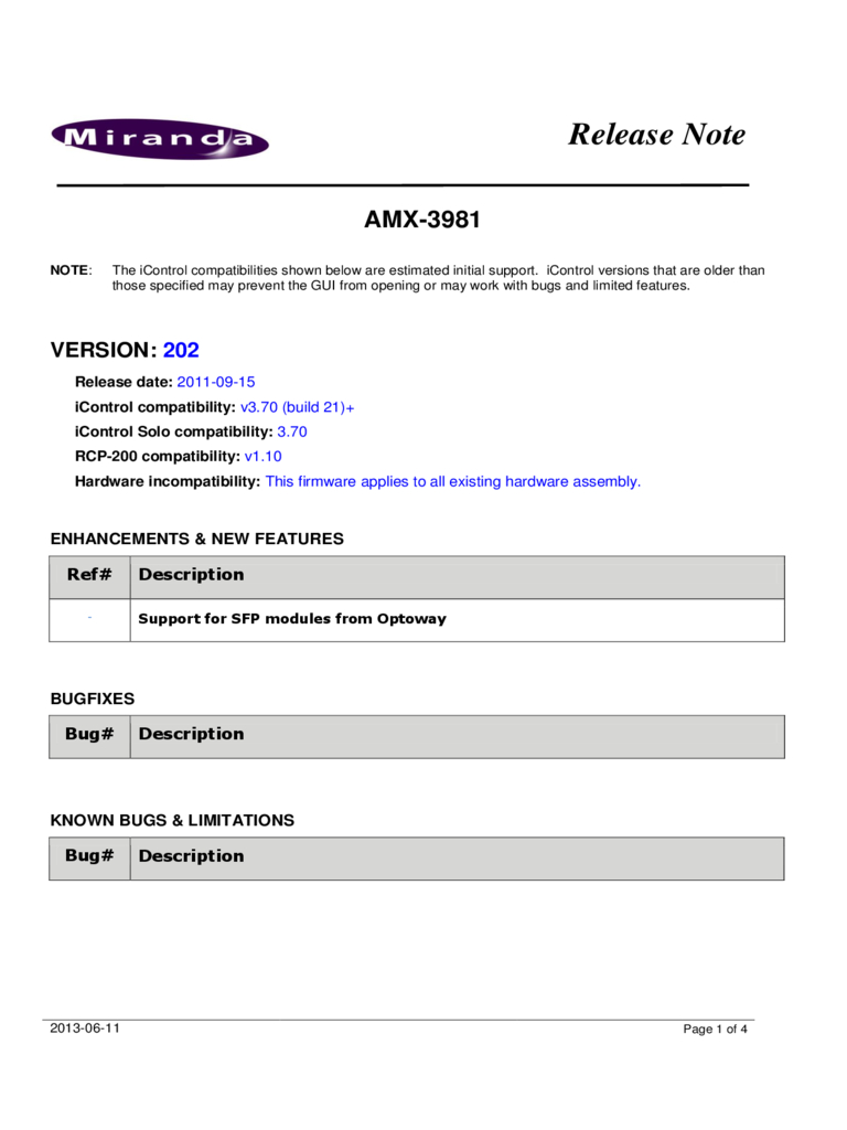 Release Notes Template – 3 Free Templates In Pdf, Word Pertaining To Software Release Notes Template Word