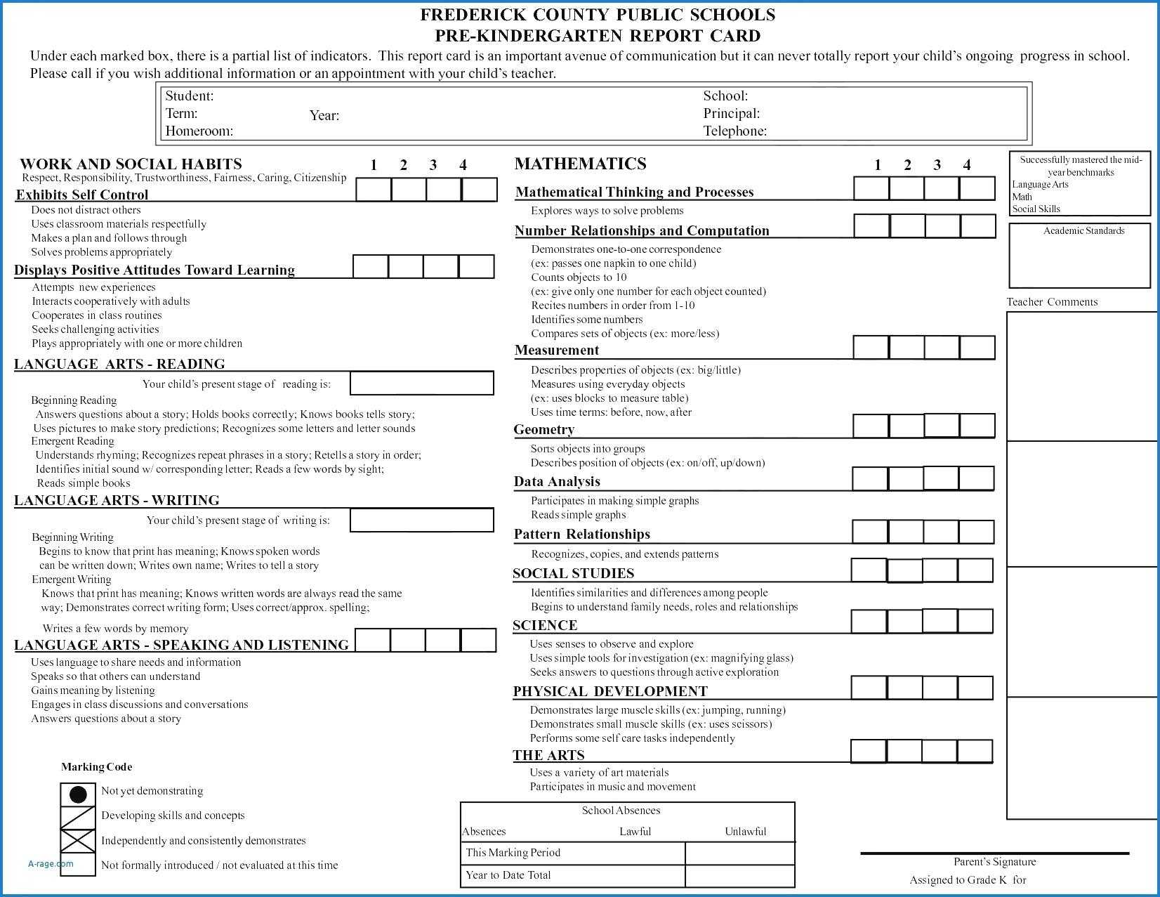 Report Card Sample – Calep.midnightpig.co Inside Fake Report Card Template