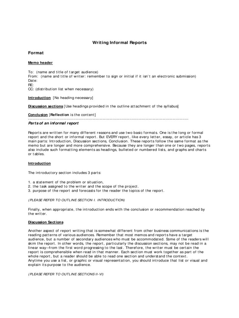 Report Writing Format – 3 Free Templates In Pdf, Word, Excel With Report Writing Template Download