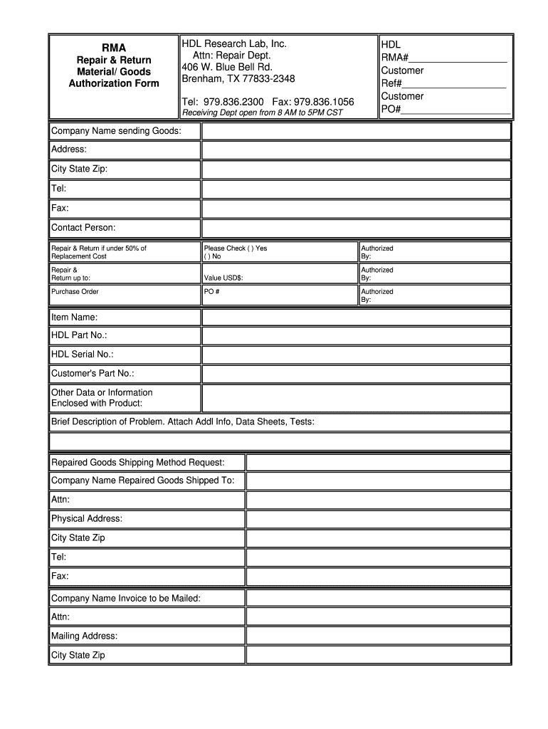 rma-form-template-fill-out-and-sign-printable-pdf-template-signnow-with-regard-to-rma-report