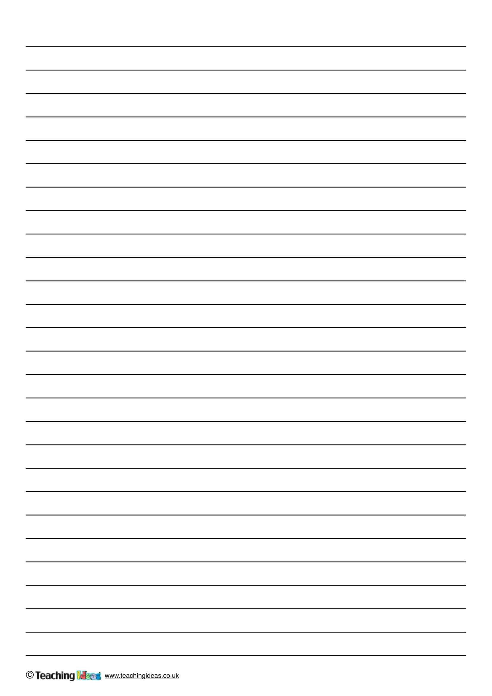 Ruled Paper Template – Calep.midnightpig.co For Ruled Paper Template Word