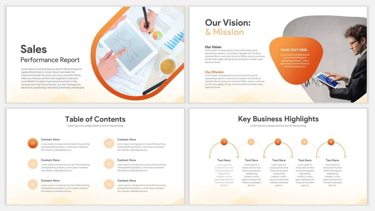 Sales Report Template For Powerpoint Presentations | Slidebazaar With Sales Report Template Powerpoint