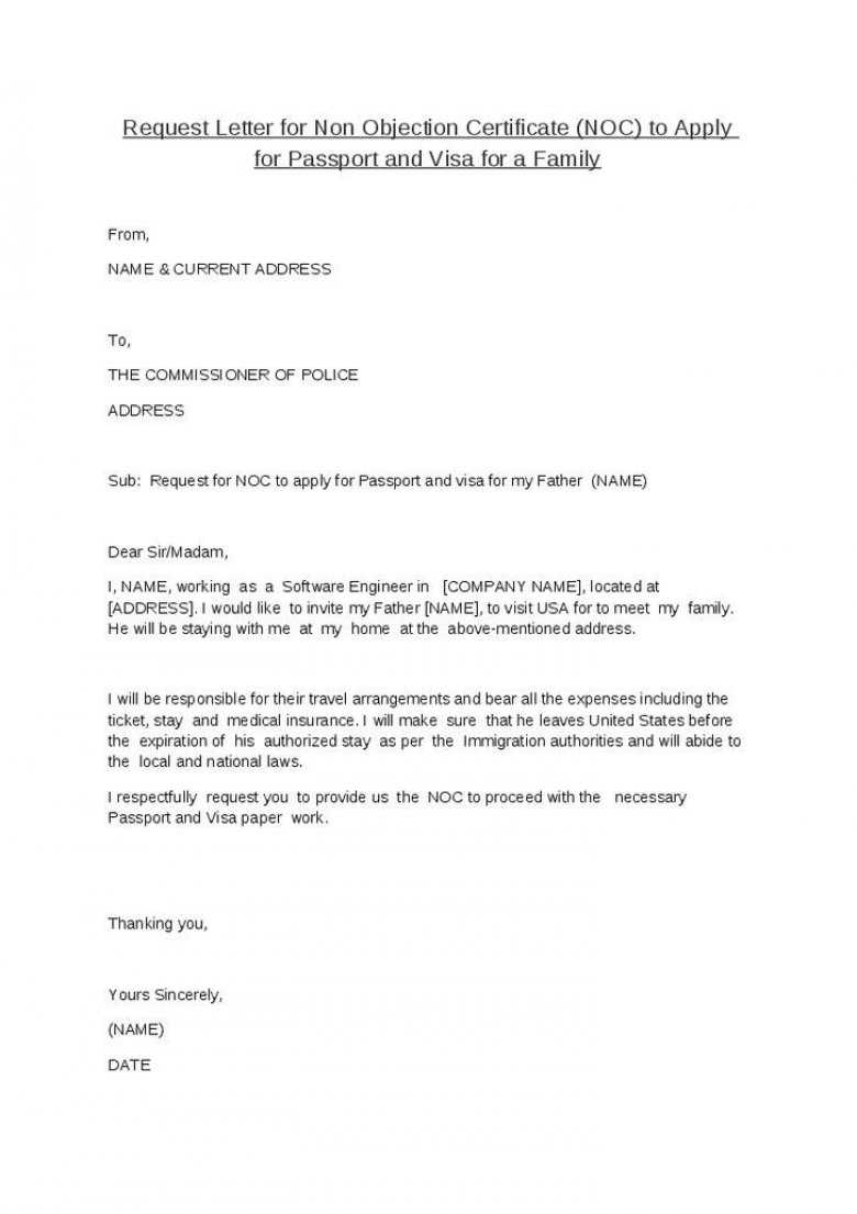 Sample Of Noc Letter From Company – Calep.midnightpig.co Regarding Noc Report Template