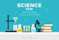 Science Fair Poster Banner - Download Free Vectors, Clipart regarding Science Fair Banner Template