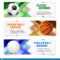 Set Of Sport Banner Templates With Ball And Sample Text For Sports Banner Templates