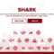 Shark Fish Landing Web Page Header Banner Template Vector. Dangerous.. In Sharkfin Banner Template
