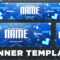 Sick Youtube Banner Template Psd (Photoshop Cc + Cs6) | Free In Banner Template For Photoshop
