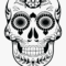 Skull Clipart Candy – Blank Sugar Skull Outline Intended For Blank Sugar Skull Template