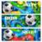 Soccer Banners Background Templates Design For Football Sport.. Throughout Sports Banner Templates