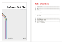 Software Test Plan Template - Word Templates in Test Template For Word