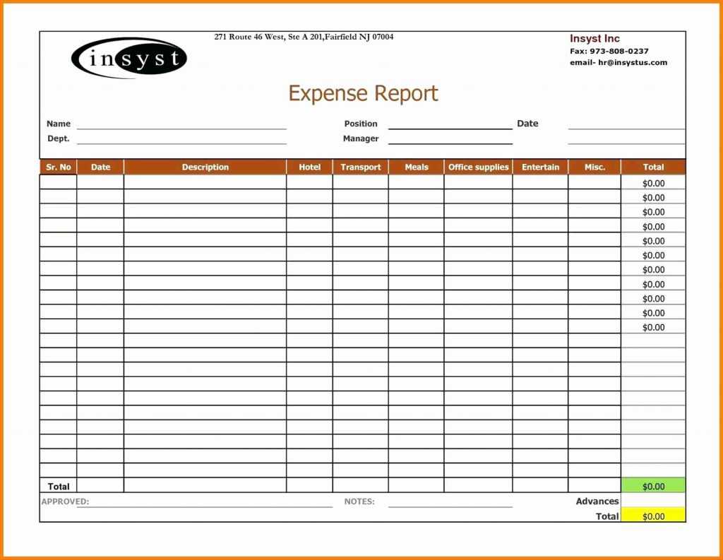Spreadsheet Help Church Expense Free Report Templates To You Inside Expense Report Template Xls