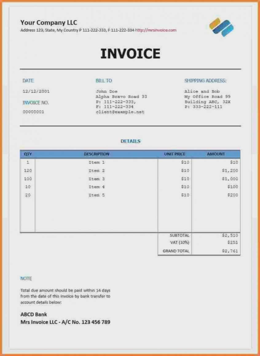 Spreadsheet Template Ideas Free Download Invoice Templates In Web Design Invoice Template Word