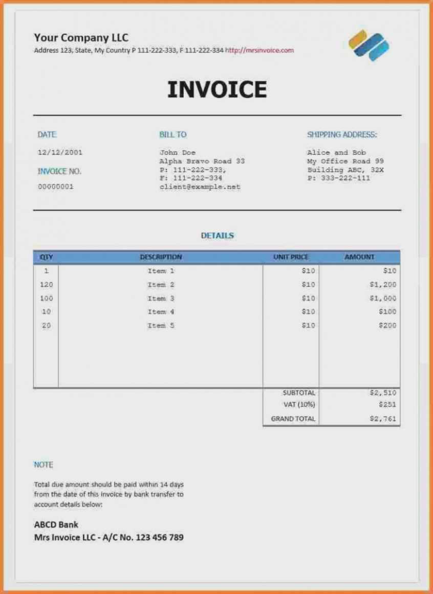 Spreadsheet Template Ideas Free Download Invoice Templates In Web Design Invoice Template Word