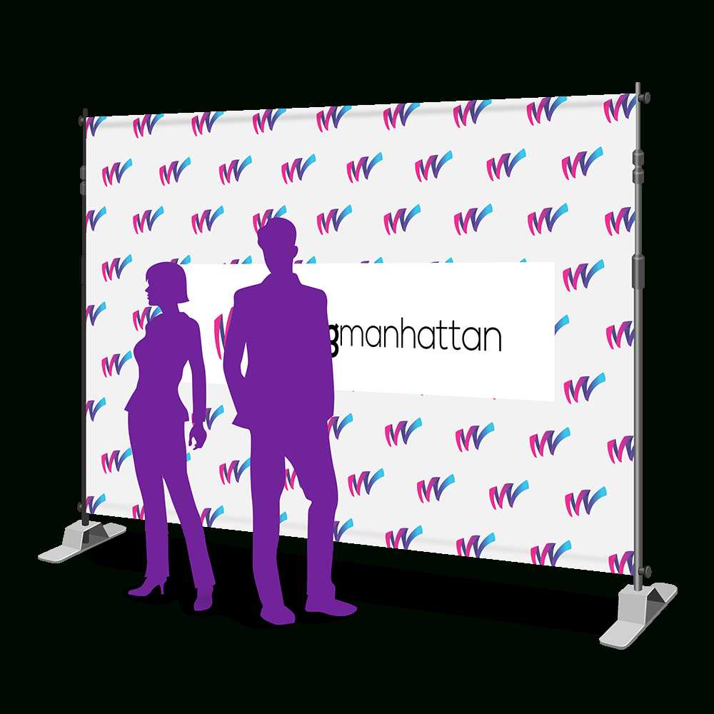 Step And Repeat Banners | Rush Printing Manhattan With Regard To Step And Repeat Banner Template