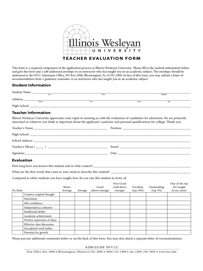 Student Teacher Evaluation Form – 2 Free Templates In Pdf Pertaining To Student Feedback Form Template Word