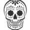 Sugar Skull Template – Calep.midnightpig.co With Regard To Blank Sugar Skull Template