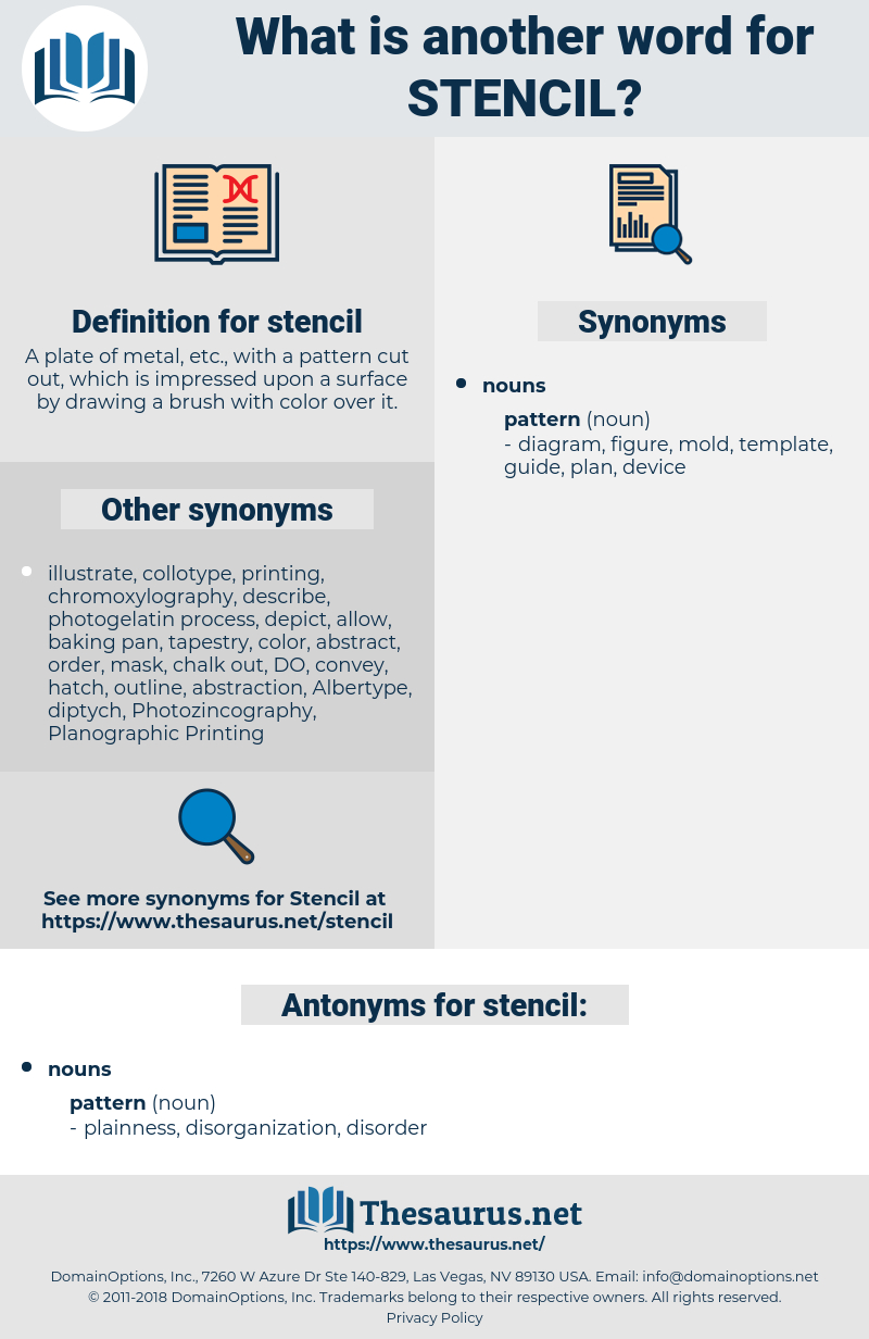 Synonyms For Stencil, Antonyms For Stencil – Thesaurus In Another Word For Template