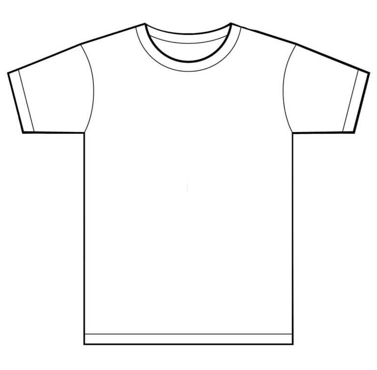Free T Shirt Template, Download Free Clip Art, Free Clip Art Regarding ...