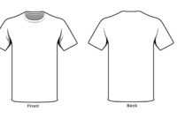 T Shirt Outline Worksheet | Printable Worksheets And throughout Printable Blank Tshirt Template