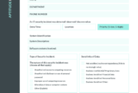 Teal It Incident Report Template in Computer Incident Report Template