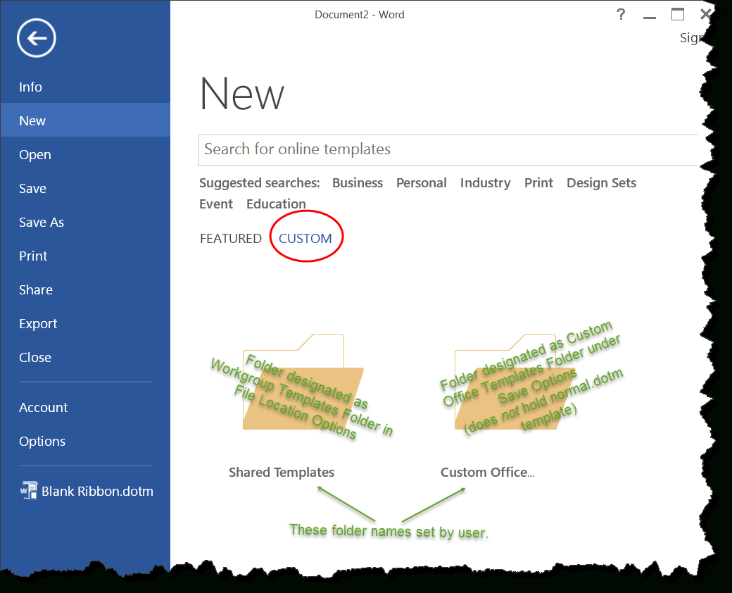 Templates In Microsoft Word – One Of The Tutorials In The In Word 2010 Templates And Add Ins