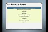 Test Summary Reports | Qa Platforms regarding Test Summary Report Template