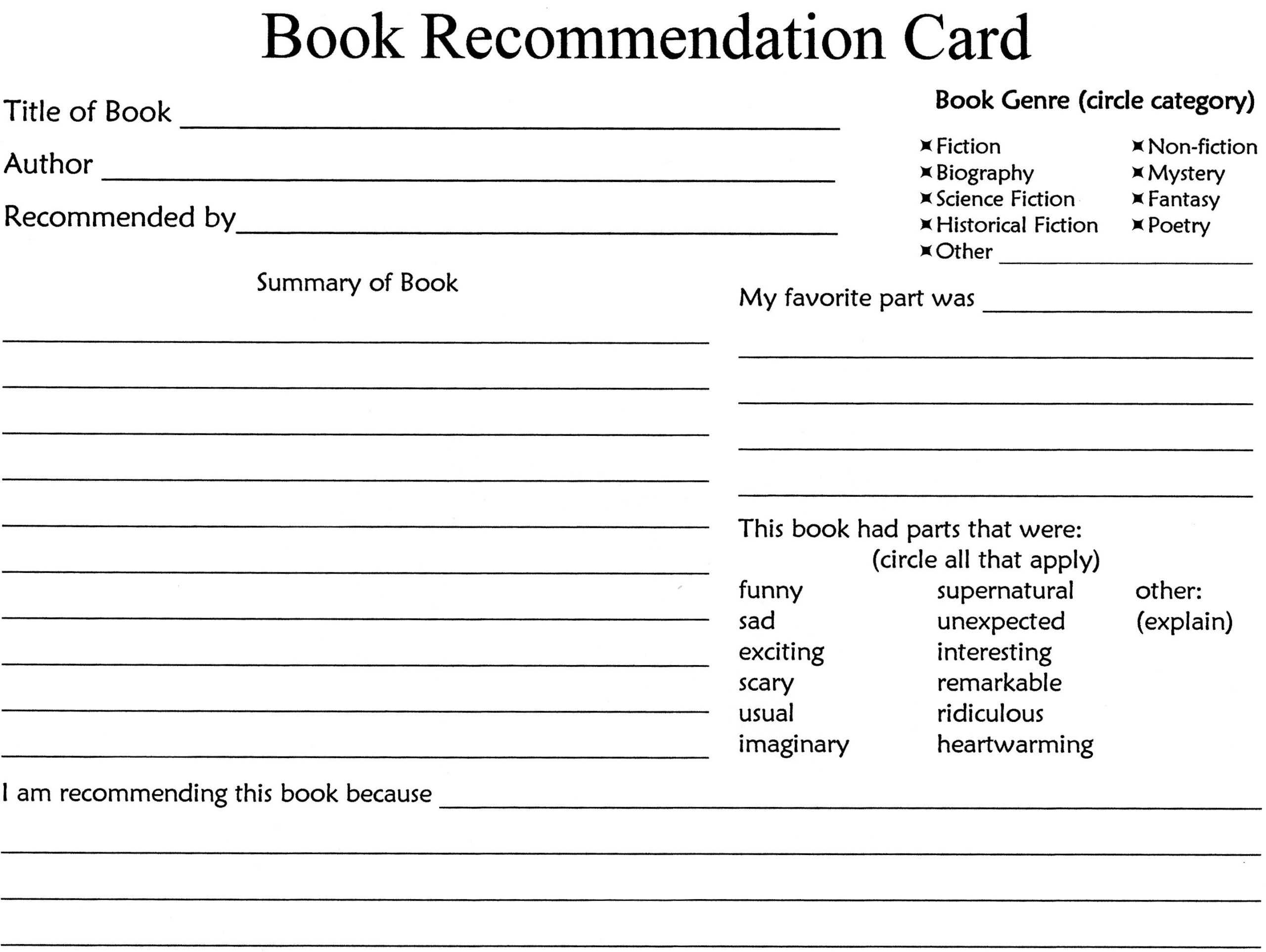 The Ultimate 'book' Report | Miss Musings In Biography Book Report Template