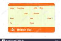 Train Ticket Blank Stock Photos &amp; Train Ticket Blank Stock regarding Blank Train Ticket Template