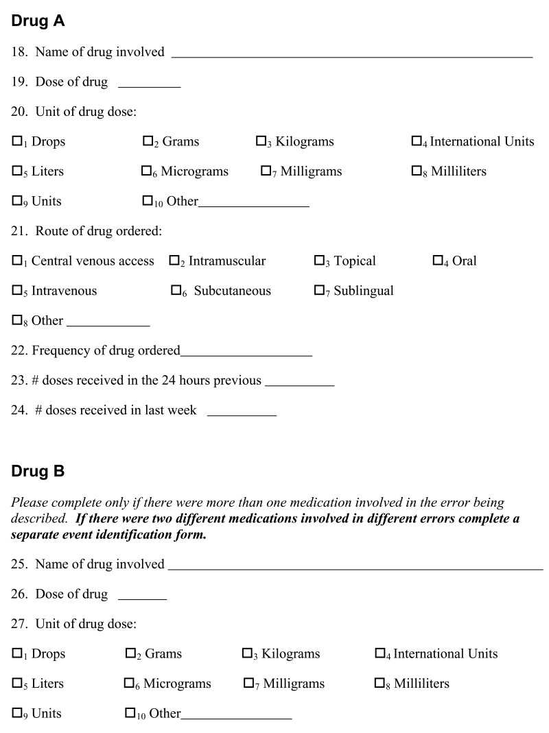 Using Home Visits To Understand Medication Errors In For Medication Incident Report Form Template