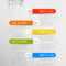 Vector Infographic Timeline Report Template With Icons And Rounded Labels Inside Rma Report Template